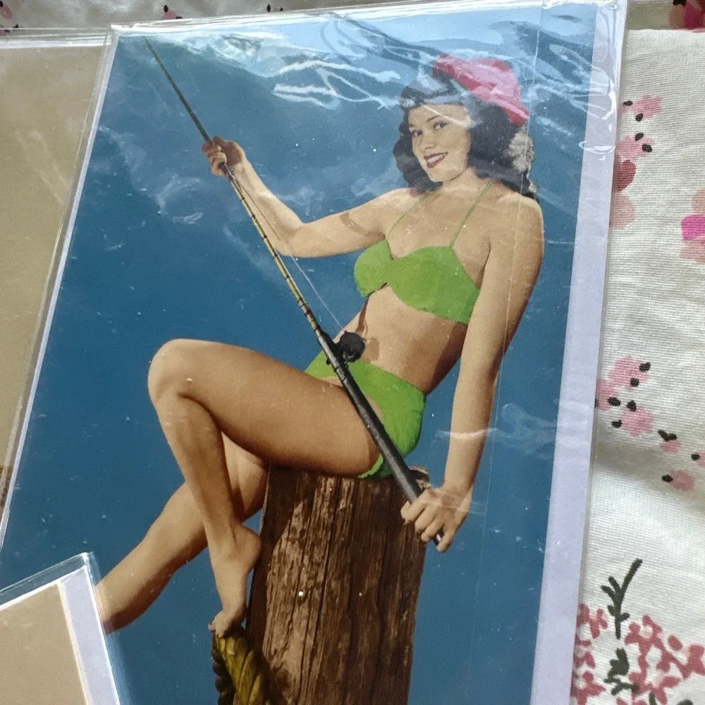 Pinup Girl Greeting Cards Set of 9 NEW Sealed with Envelopes 4 Designs